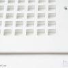 Cast Aluminum Vent Covers Square Pattern white CU