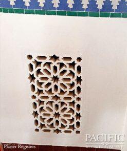 Plaster with tile Pacific Register