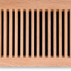 wood register flush mount floor