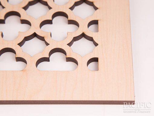 Laser Cut Maple 1/4” pacific register