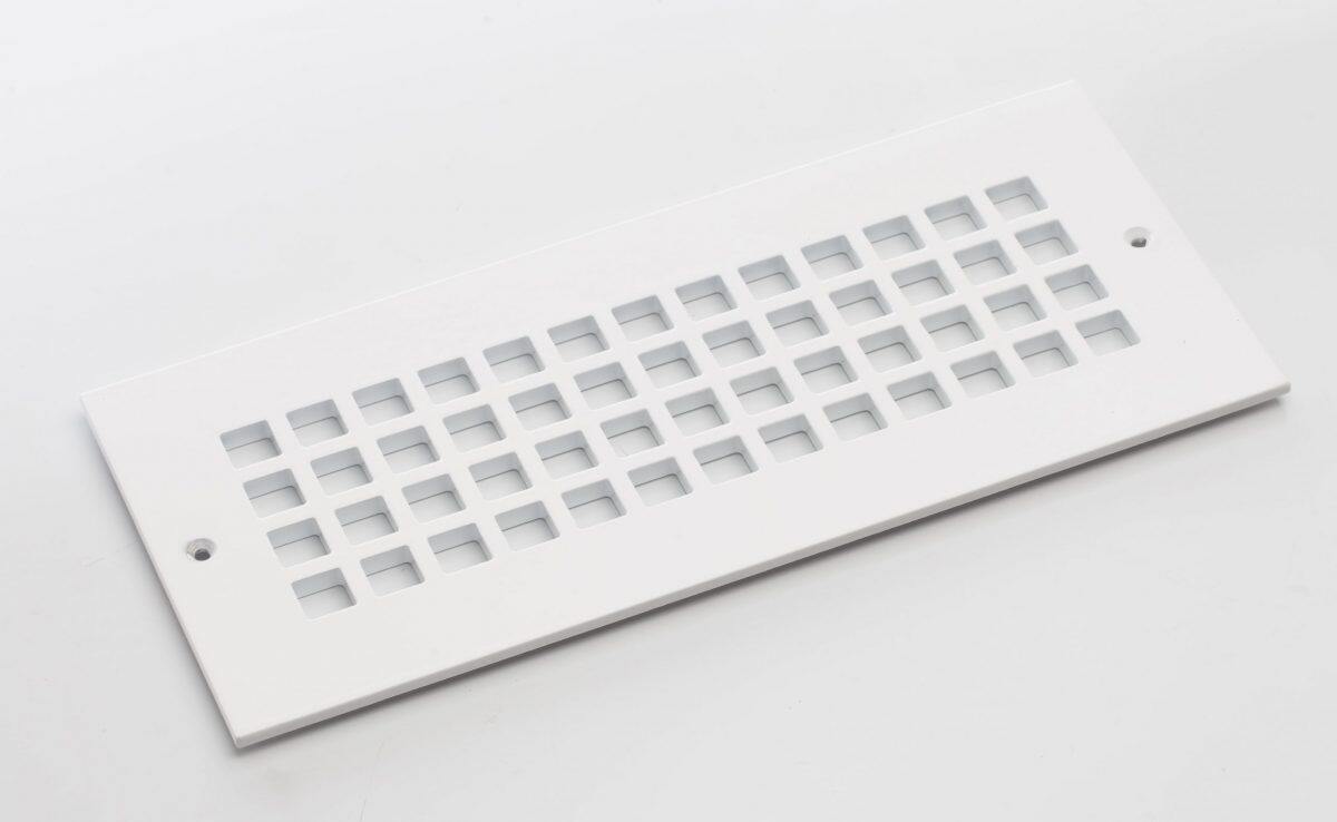 Cast Aluminum: Square – Heating Registers – Wall/Ceiling/Floor ...