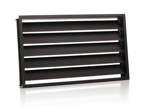 standard directional louver in black